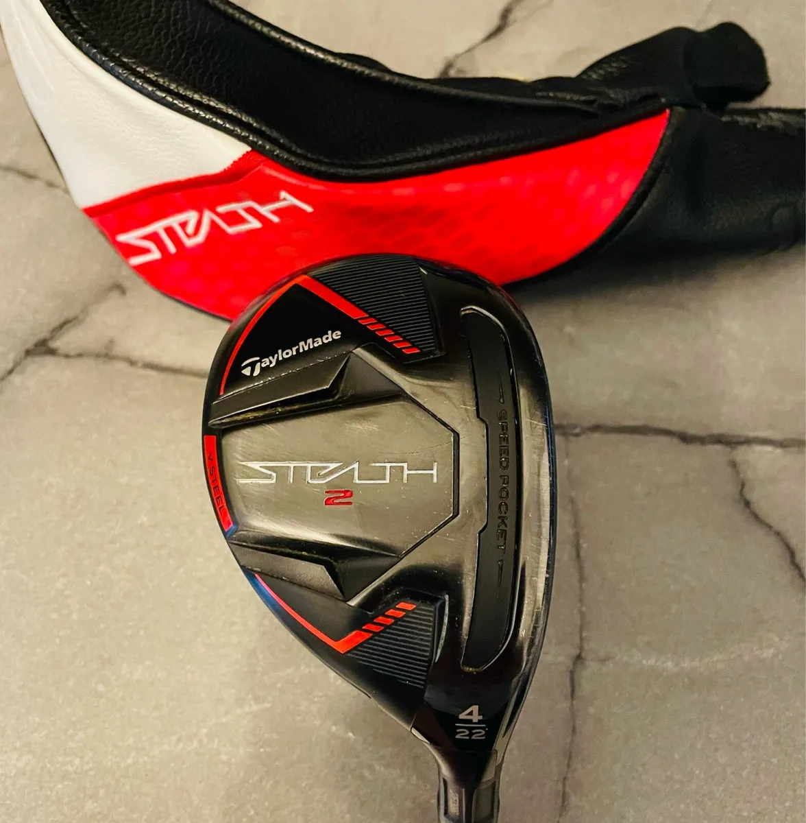 Taylormade Stealth 2 Hybrid #4 Stiff - Image 1