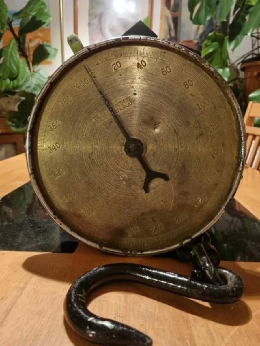 Vintage Salter hanging spring scale - Image 3