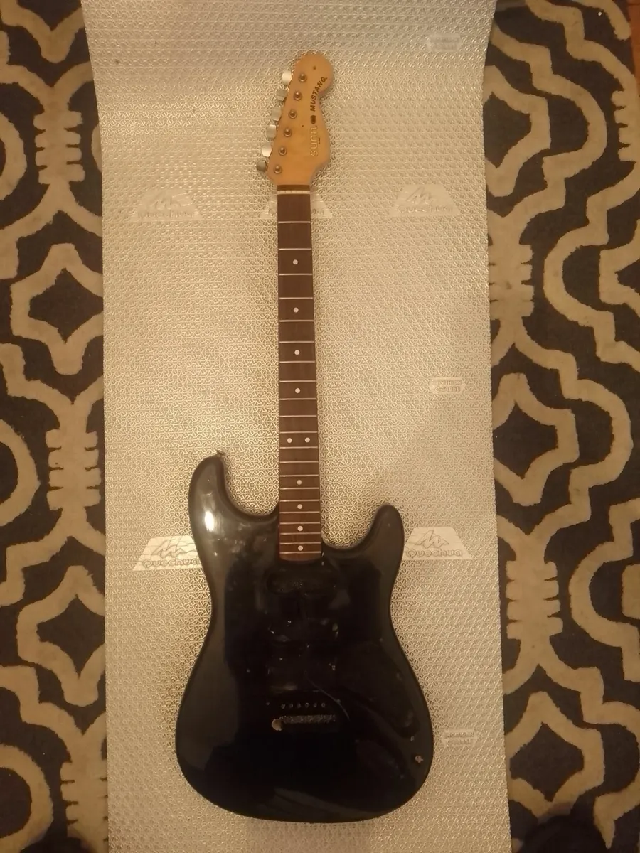 Squier Stratocaster Hardtail Body and Other Parts - Image 1
