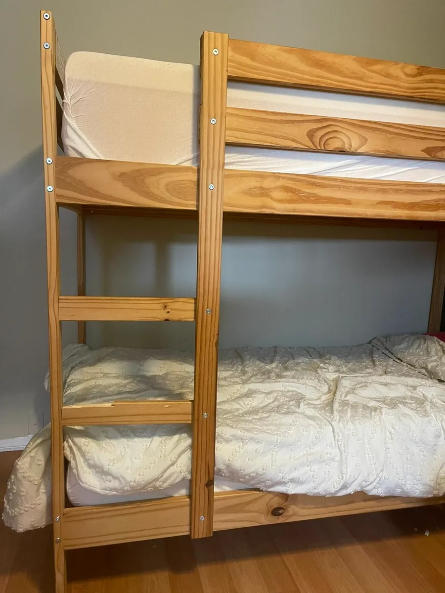 Solid pine Bunk bed - Image 2