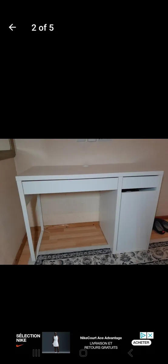 White Desk - Image 1