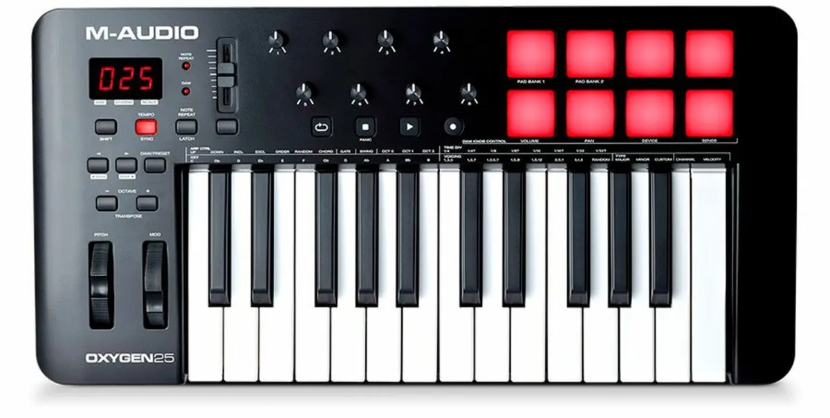 M-Audio Oxygen MKV 25-Key USB MIDI Keyboard - Image 2