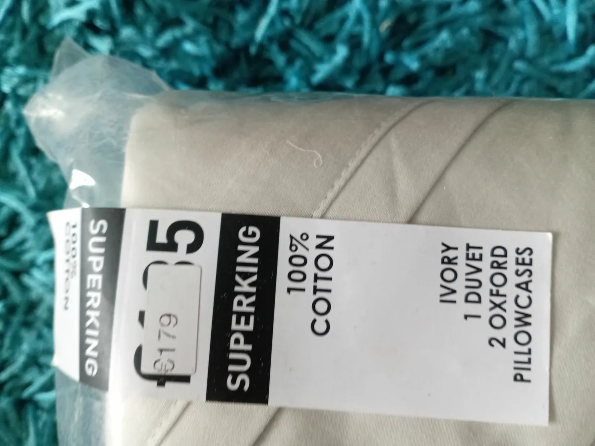 Super king duvet cover