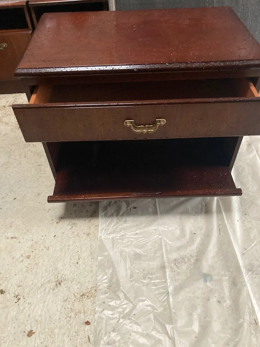 Glass cabinet & tv stand - Image 2