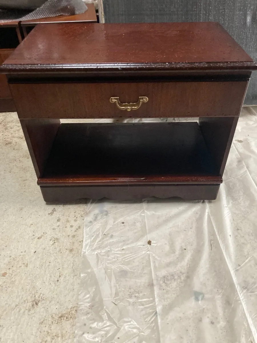 Glass cabinet & tv stand - Image 4