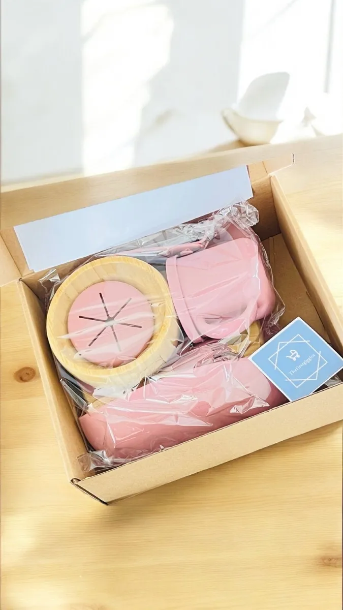 Bamboo Baby Feeding Set - Image 3
