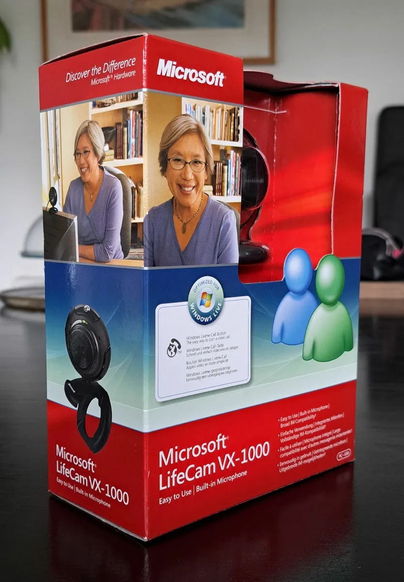 Microsoft LifeCam VX-1000 Laptop PC Camera Webcam - Image 2