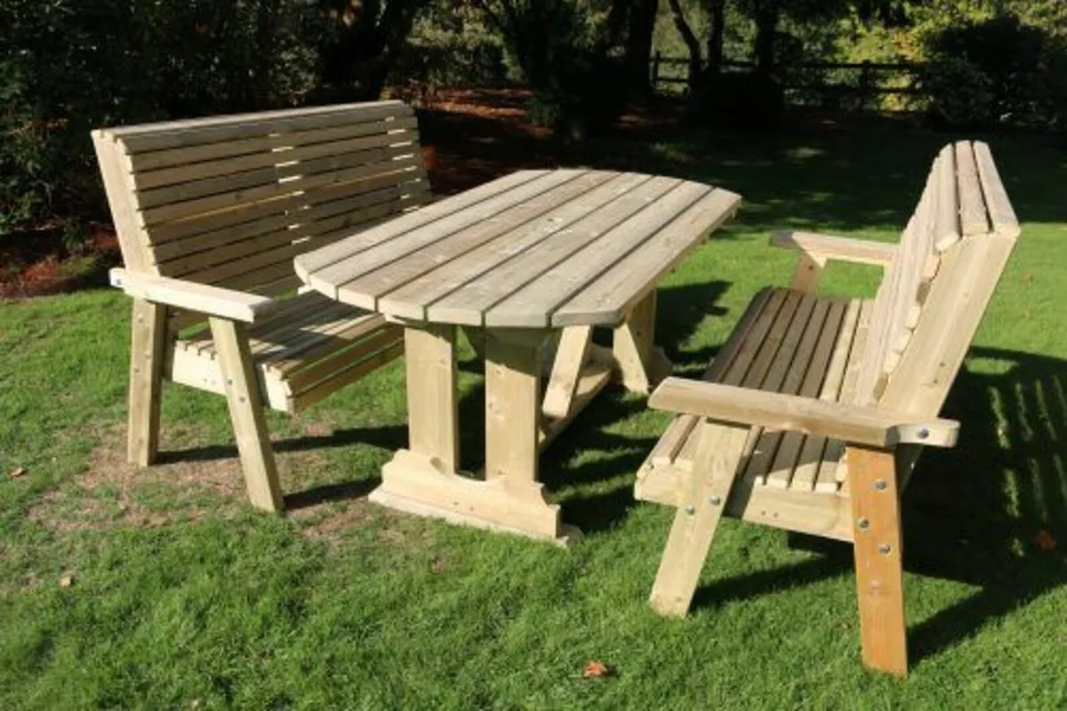 6 seats and table - Image 4