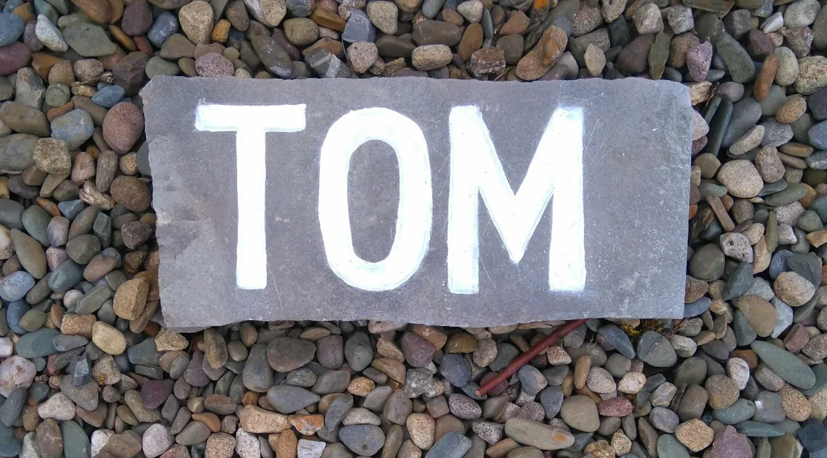 LISCANNOR STONE WITH HAND CARVING.
