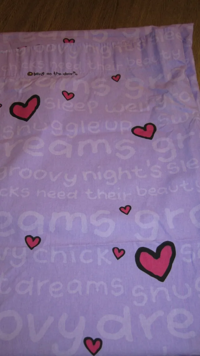 New -curtains lilac & pink - Image 1