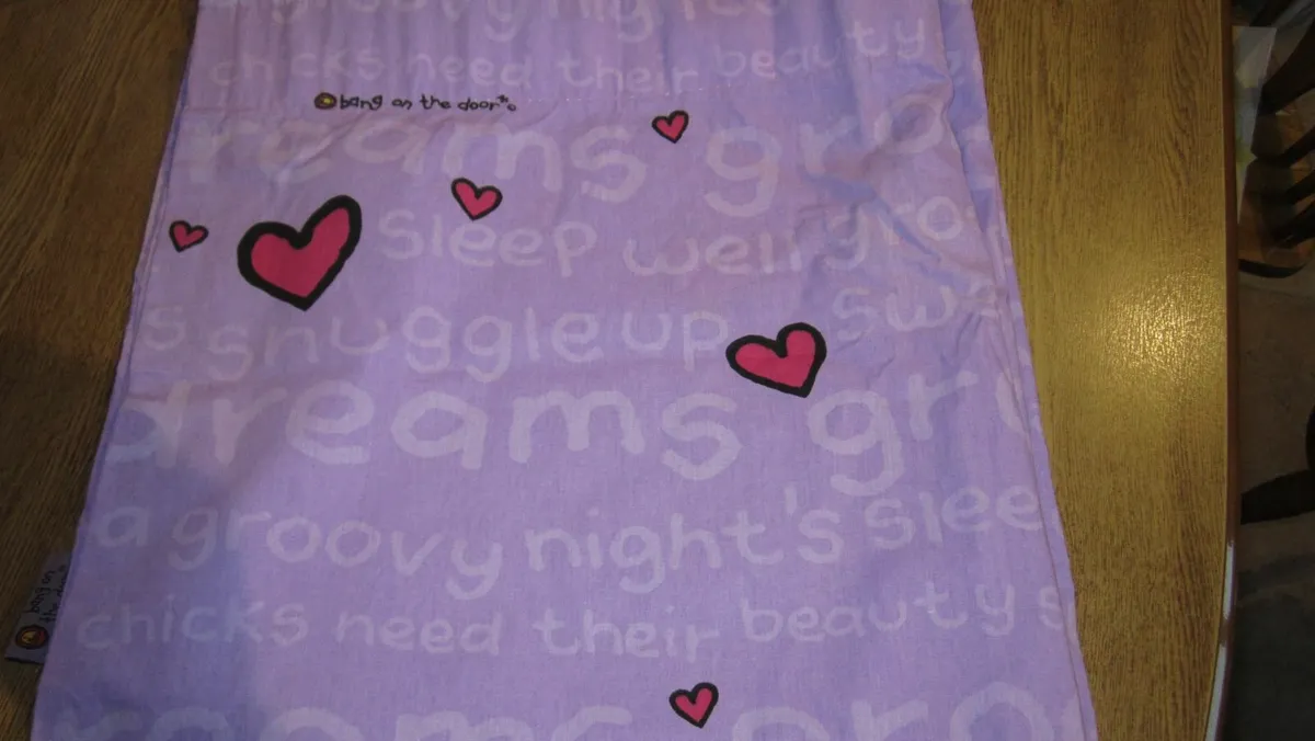 New -curtains lilac & pink - Image 2
