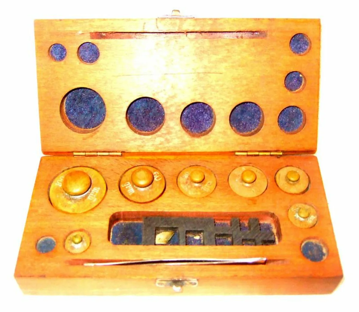 Vintage Set Apothecary's Weights - Image 2