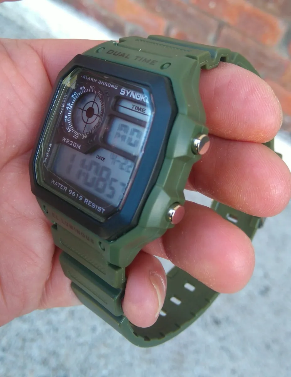 GREEN DIGITAL WATCH (BRAND NEW). - Image 2