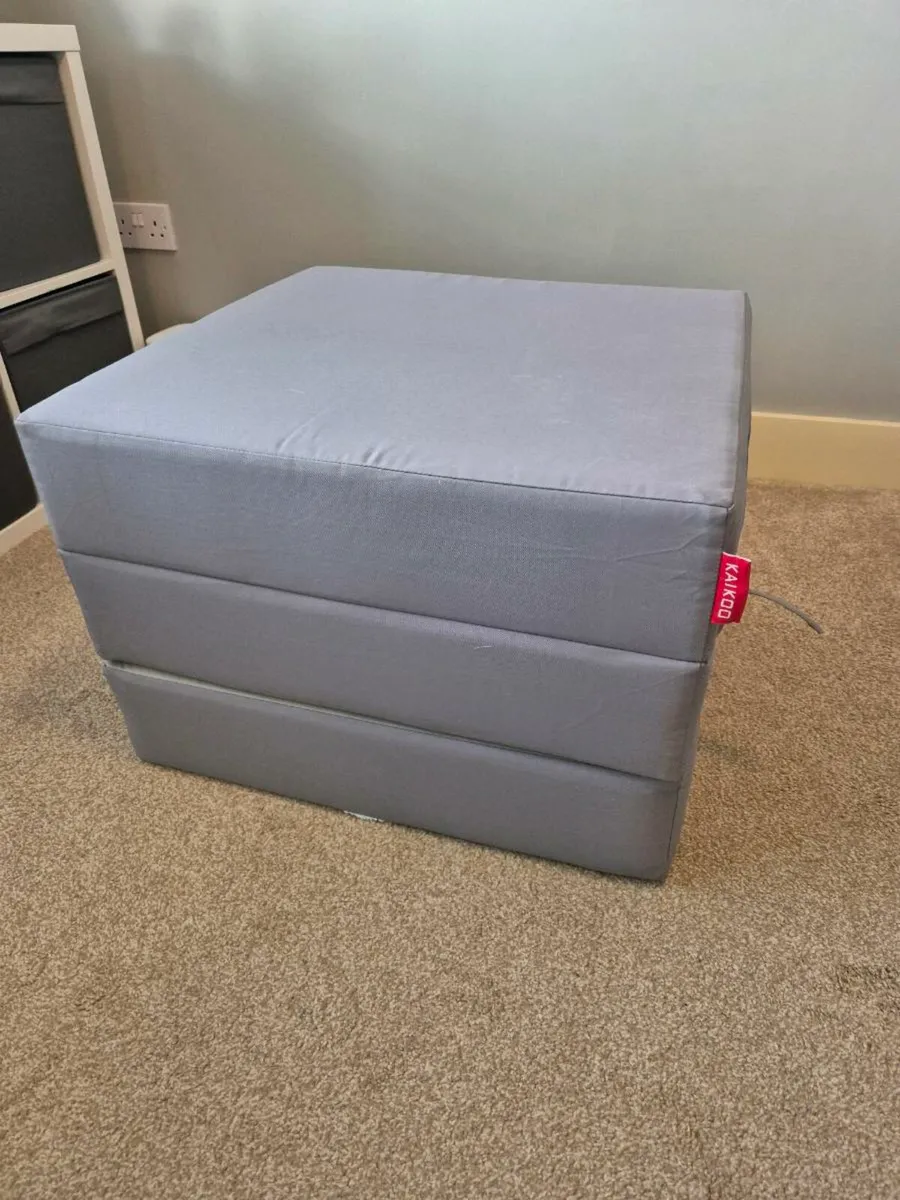 Kaikoo Folding Bed Grey - Image 1