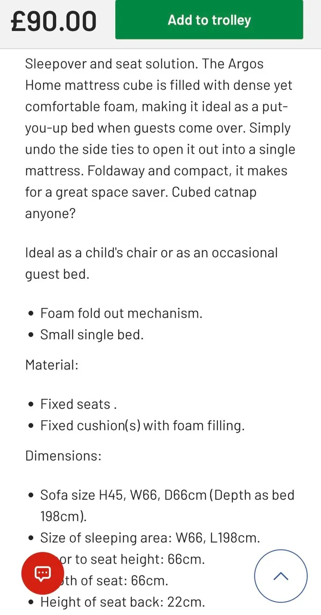 Kaikoo Folding Bed Grey - Image 4