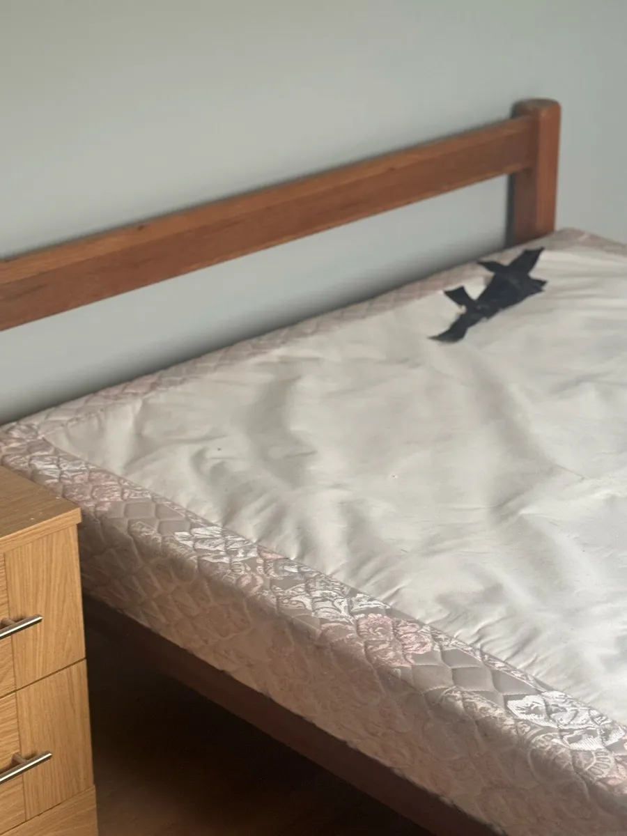 Free king size bed (old) - Image 3