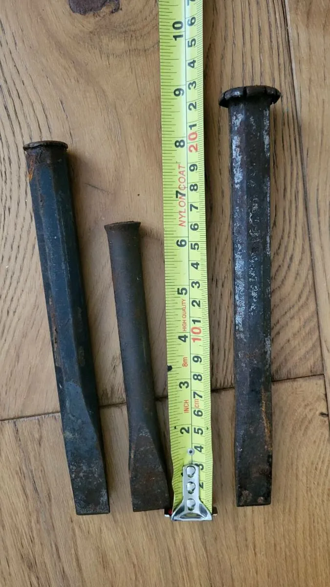 3x vintage chisels