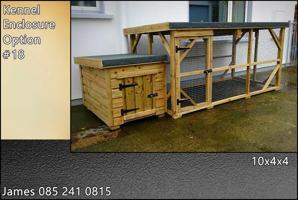 Dog Enclosures Insulated - Image 1
