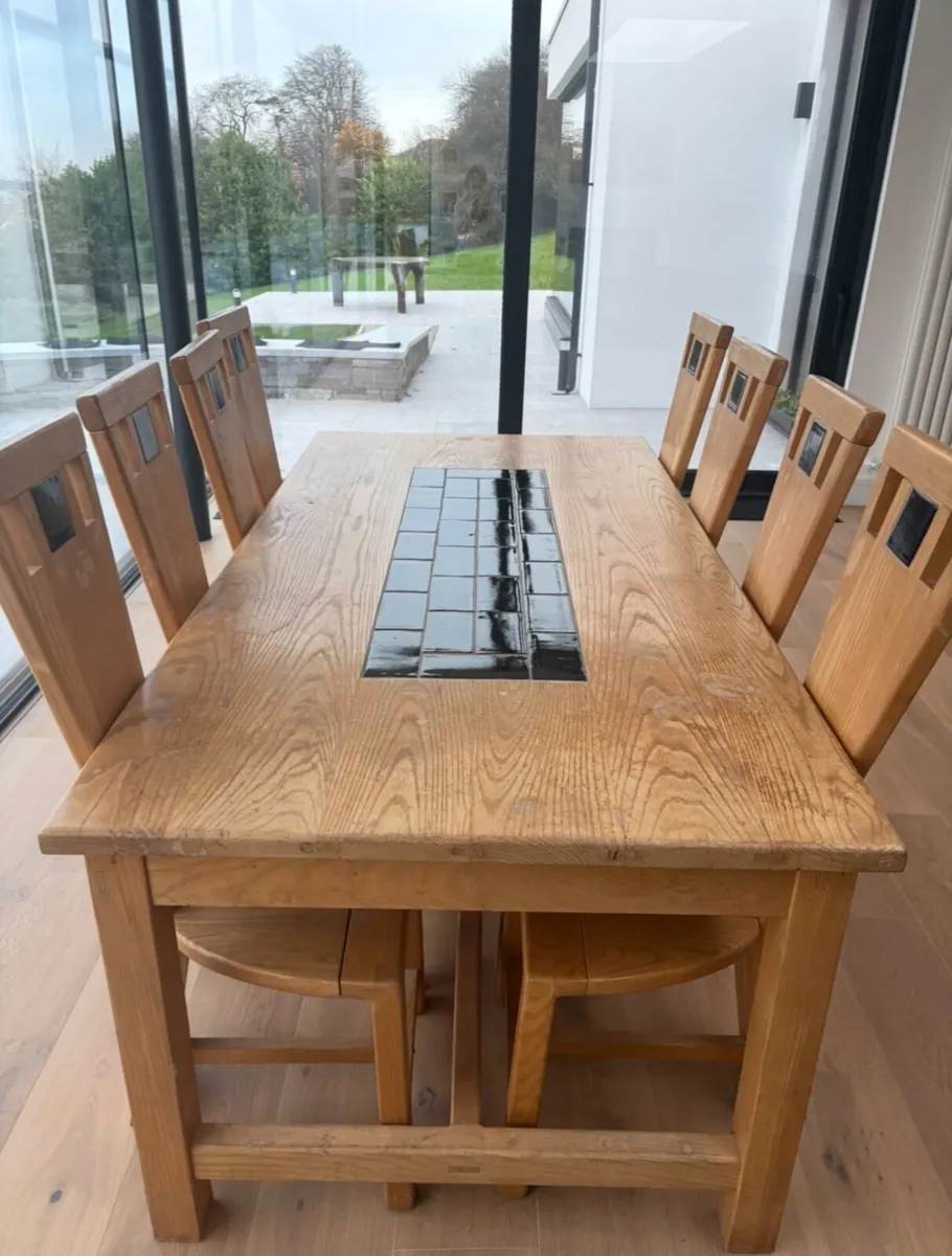 Dining  / Kitchen Table & 8 Chair - Image 2
