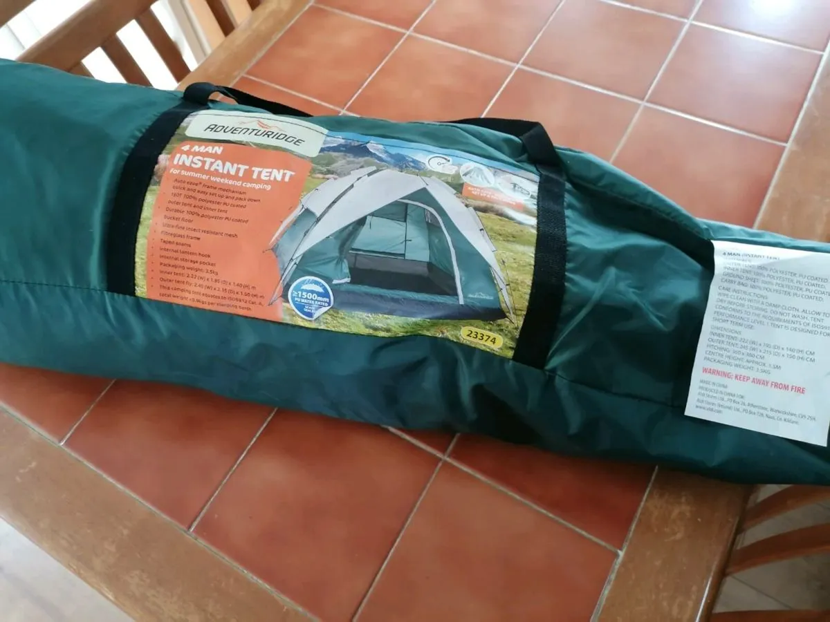 4 man instant tent - Image 3