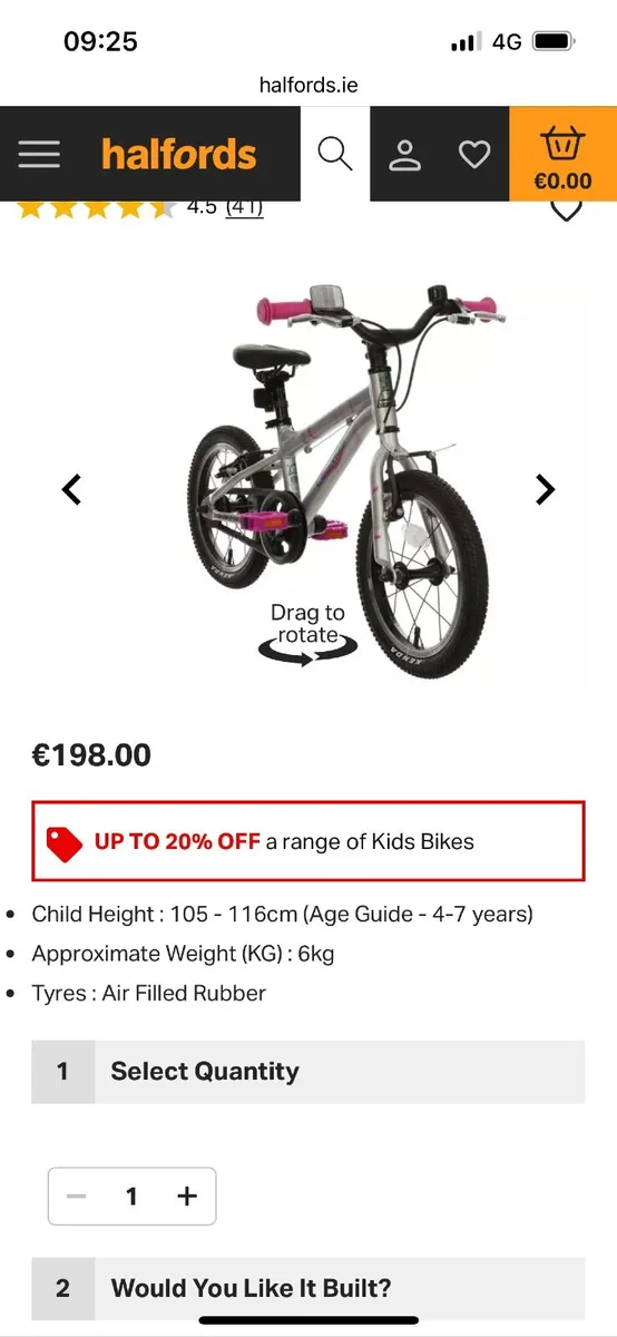 14” Child’s Bike - Image 2