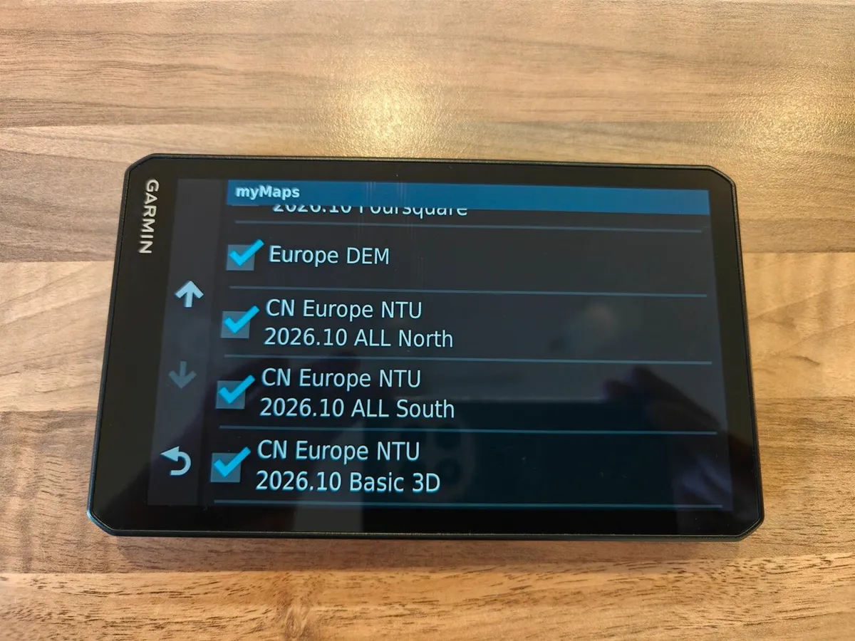 Garmin LGV700 HGV sat nav - Eircodes - Europe map - Image 3