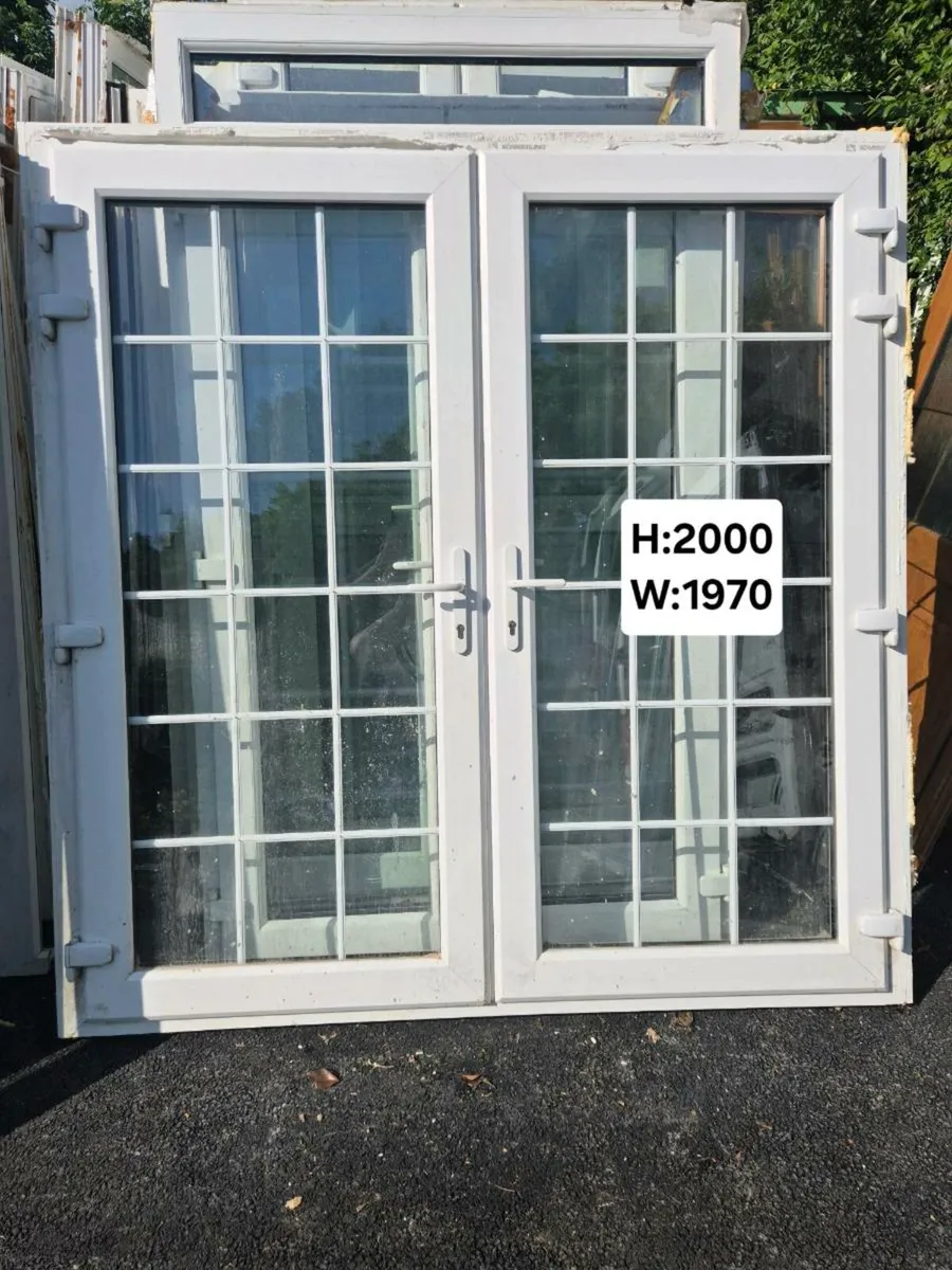 PVC FRENCH DOORS