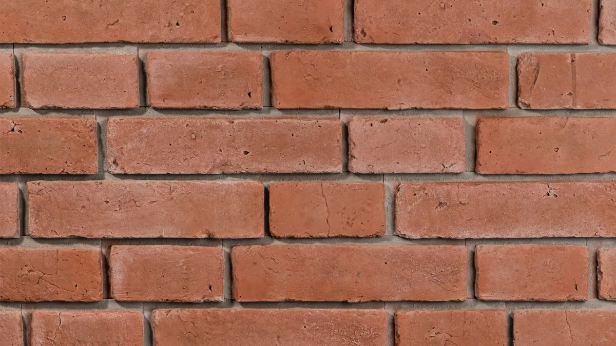 Monsanto Red Brick With Grey Joint - Image 3