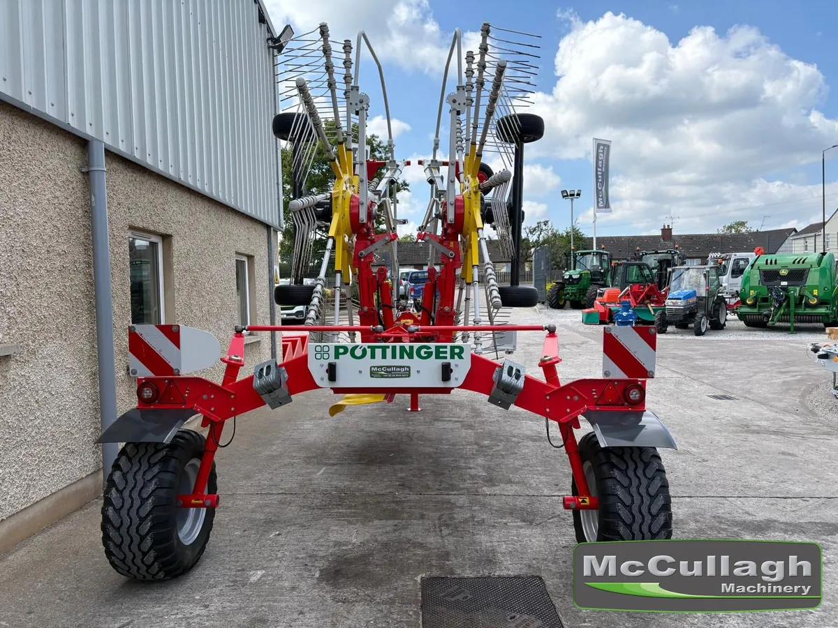 2022 Pottinger 702C Twin Rotor Rake - Image 2