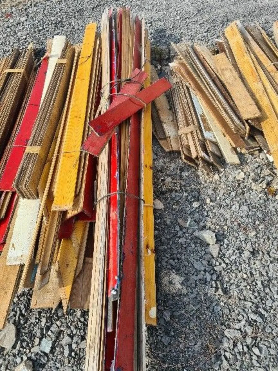 reclaimed pre finished red deal ceiling boards - Image 1