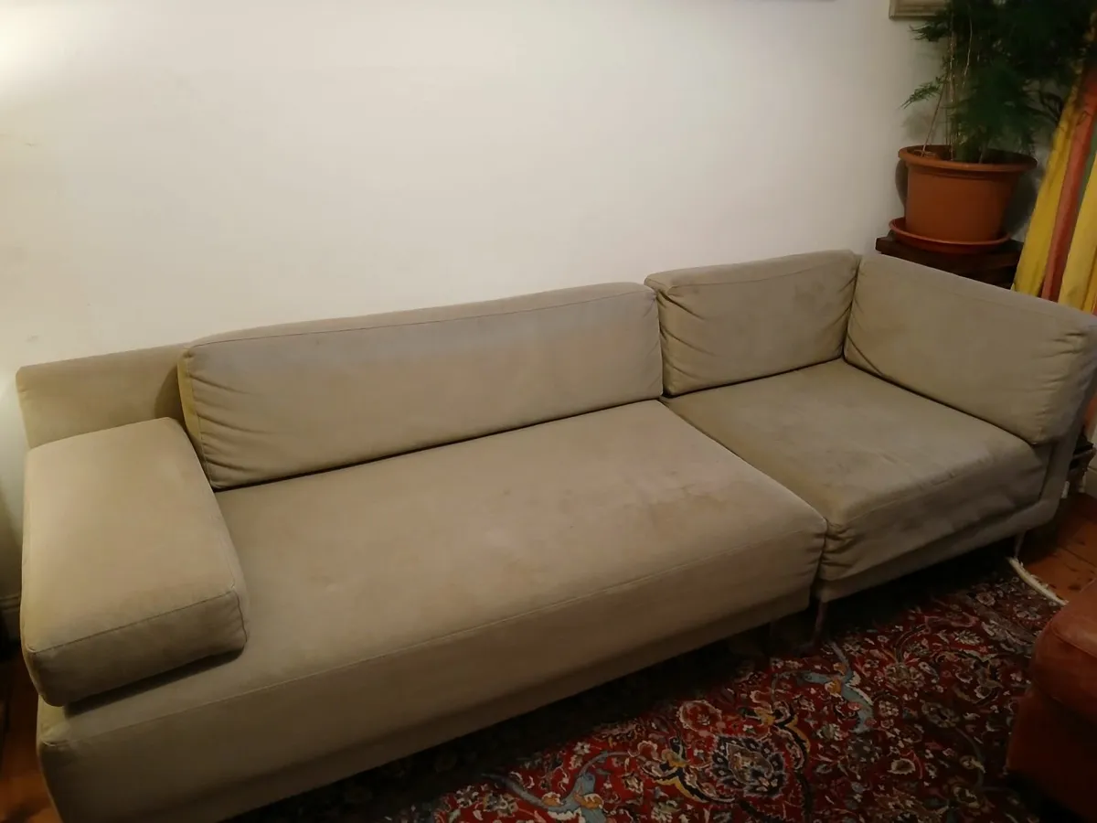 Free - grey habitat couch