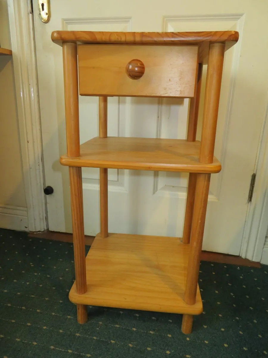 Night stand with drawer - Image 2