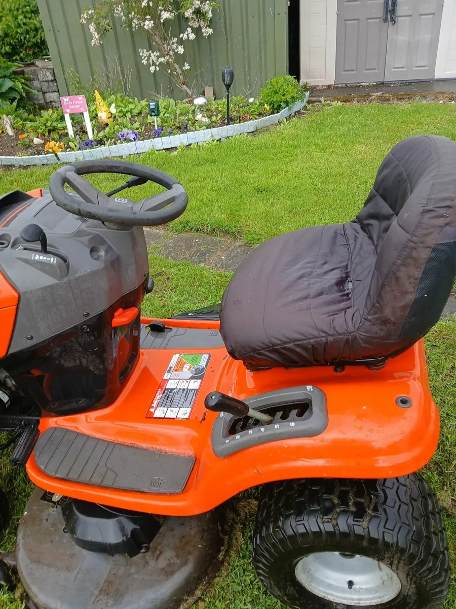 Husqvarna YTH22V46 Riding Lawn Mower used - Image 1