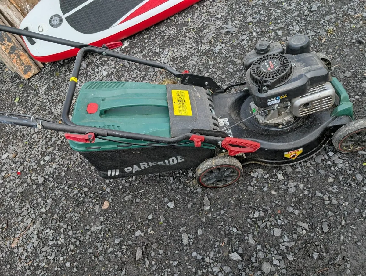 Petrol lawnmower