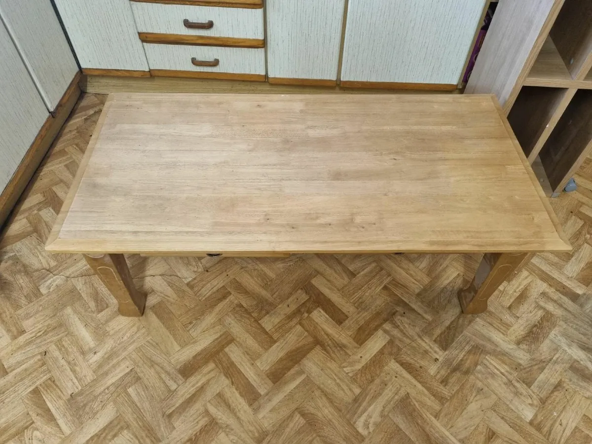 Pine Coffe Table  with free TV Stand Table - Image 1