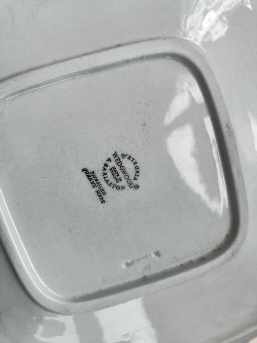 60 year old wedgwood  embossed queensware Pristine - Image 1