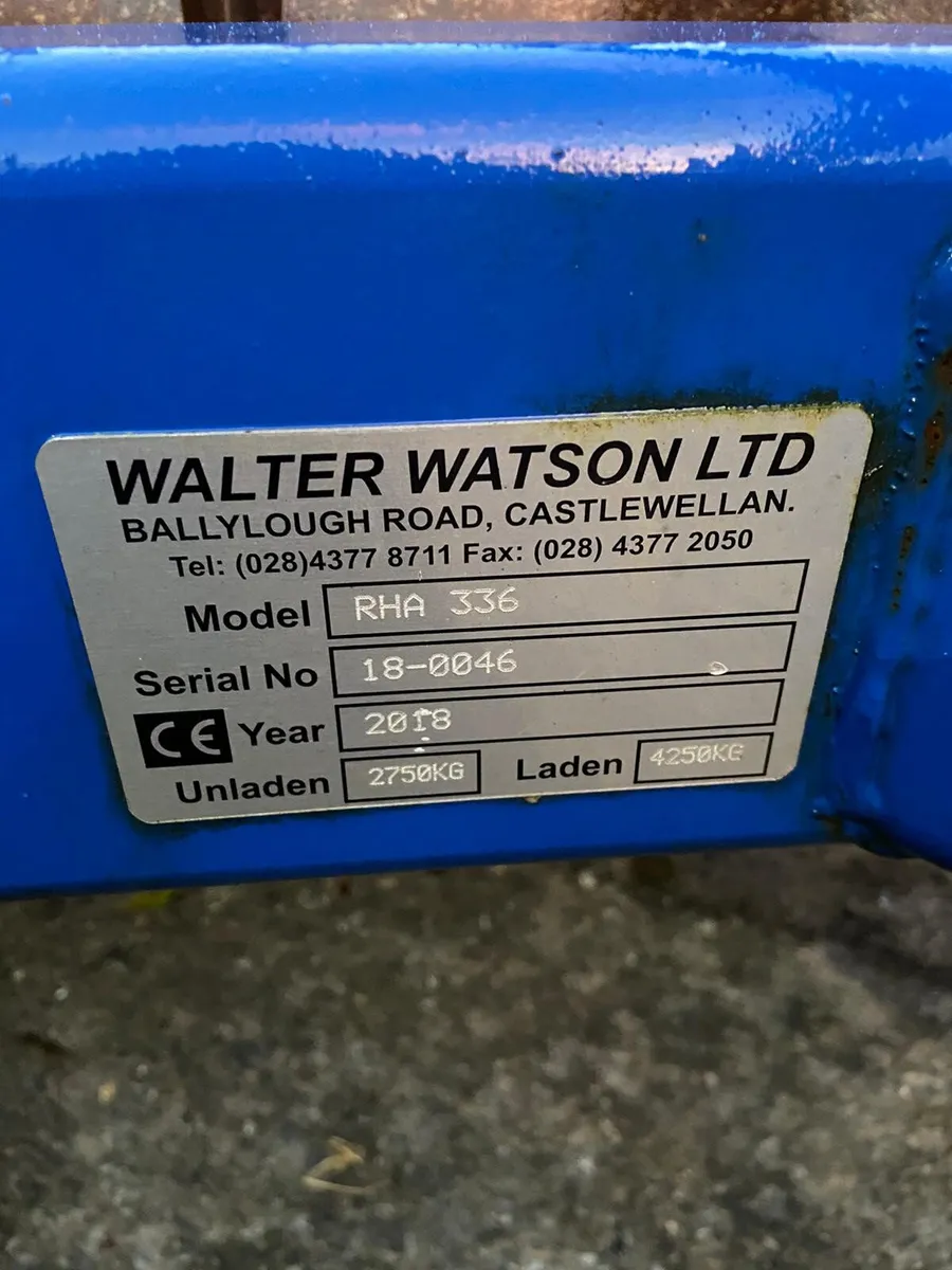 WATSON 10′ X 36″ SPIRAL BLADE AERATOR - Image 4