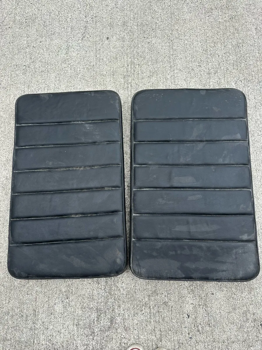 Leather bench toppers - Image 1