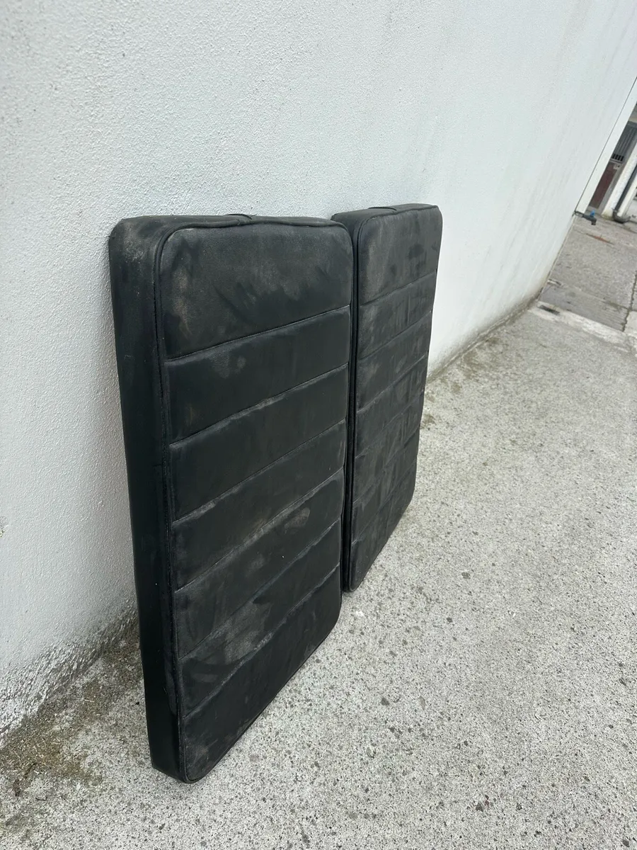 Leather bench toppers - Image 3