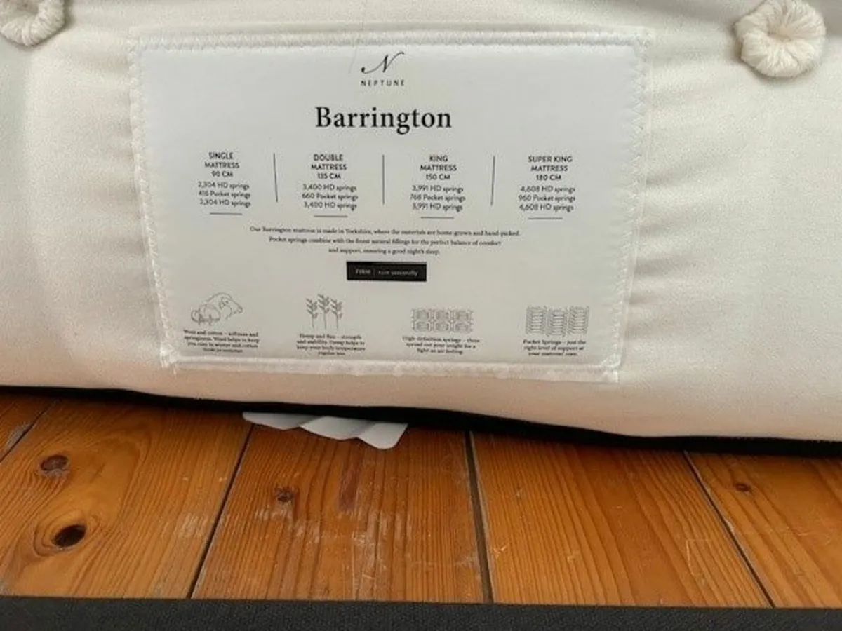 Barrington Mattress - King Firm  ( NEW ) - Image 2