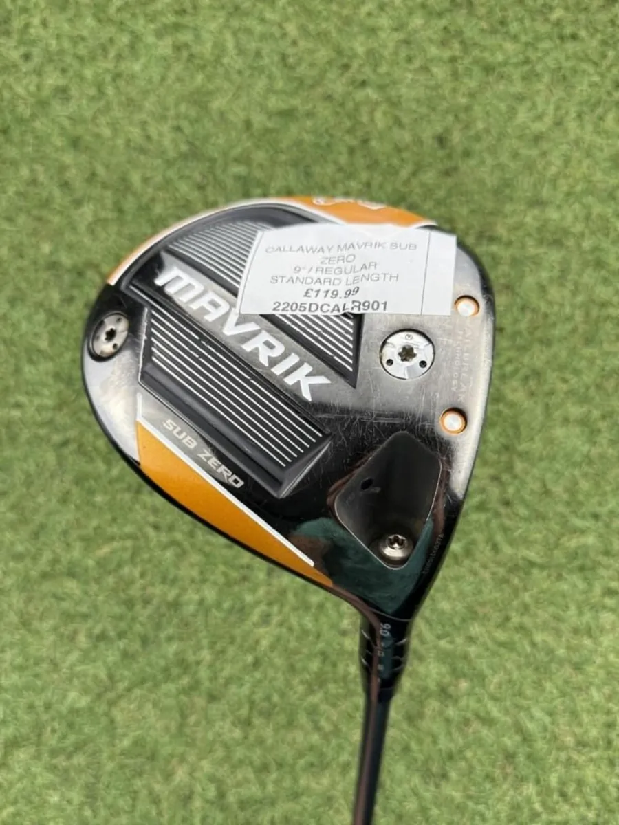 CALLAWAY MAVRIK SUB ZERO DRIVER / 9° / REGULAR - Image 2