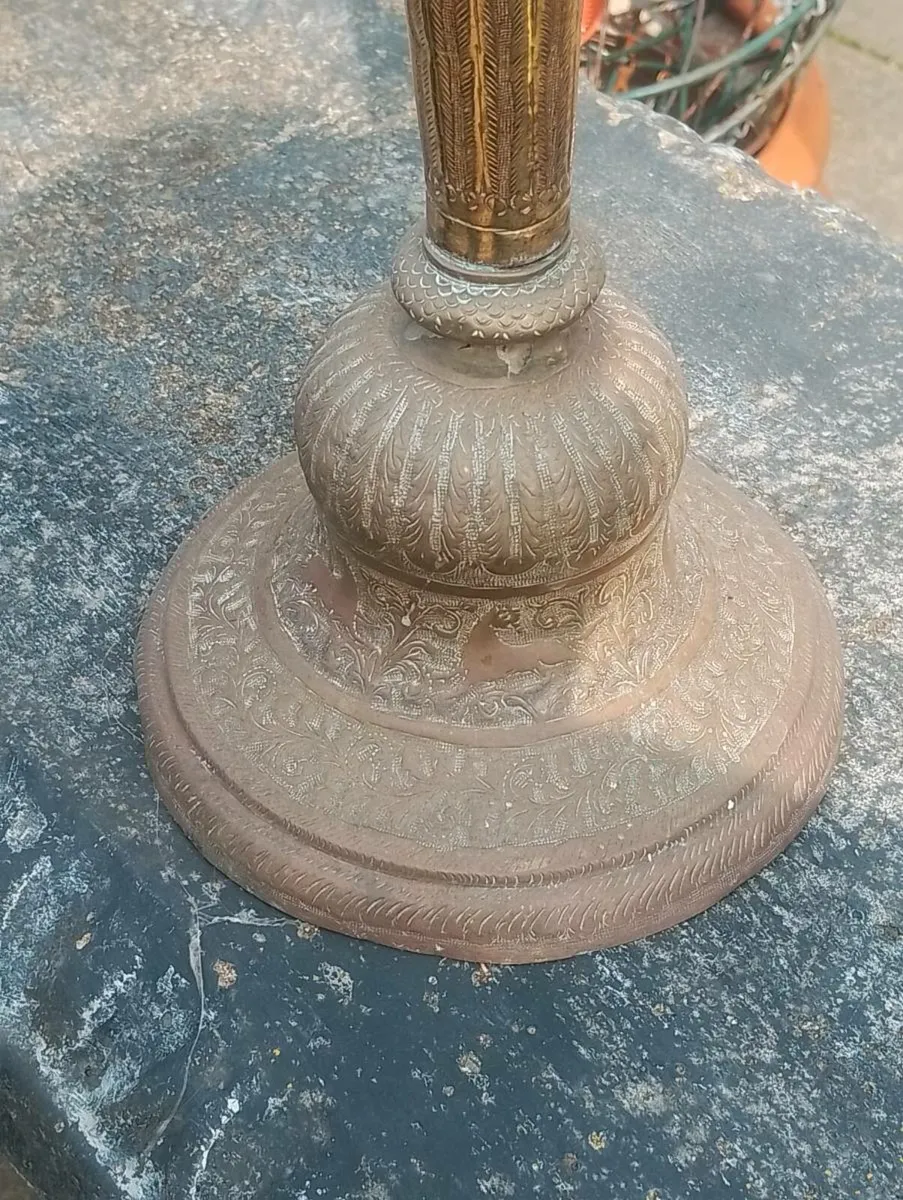 2  brass vases - Image 4