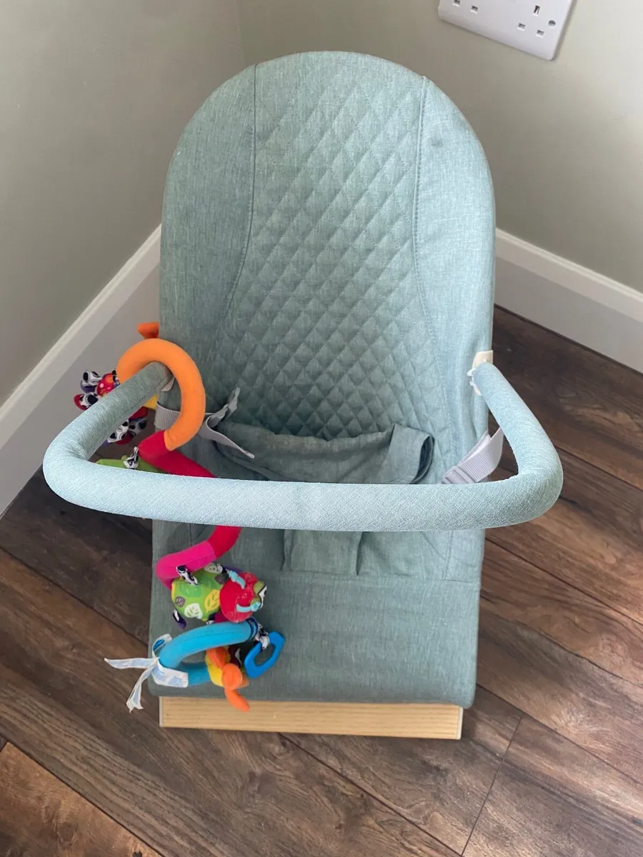 Playpen & bouncer for sale - Image 2