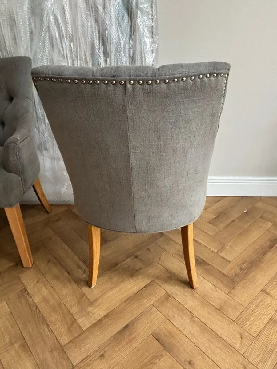 4 Dining chairs - Image 3