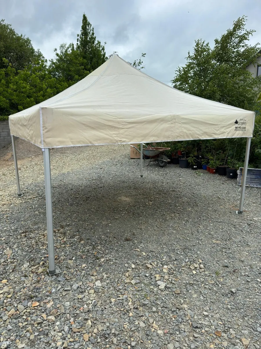 3x3m aluminium gazebo - Image 4