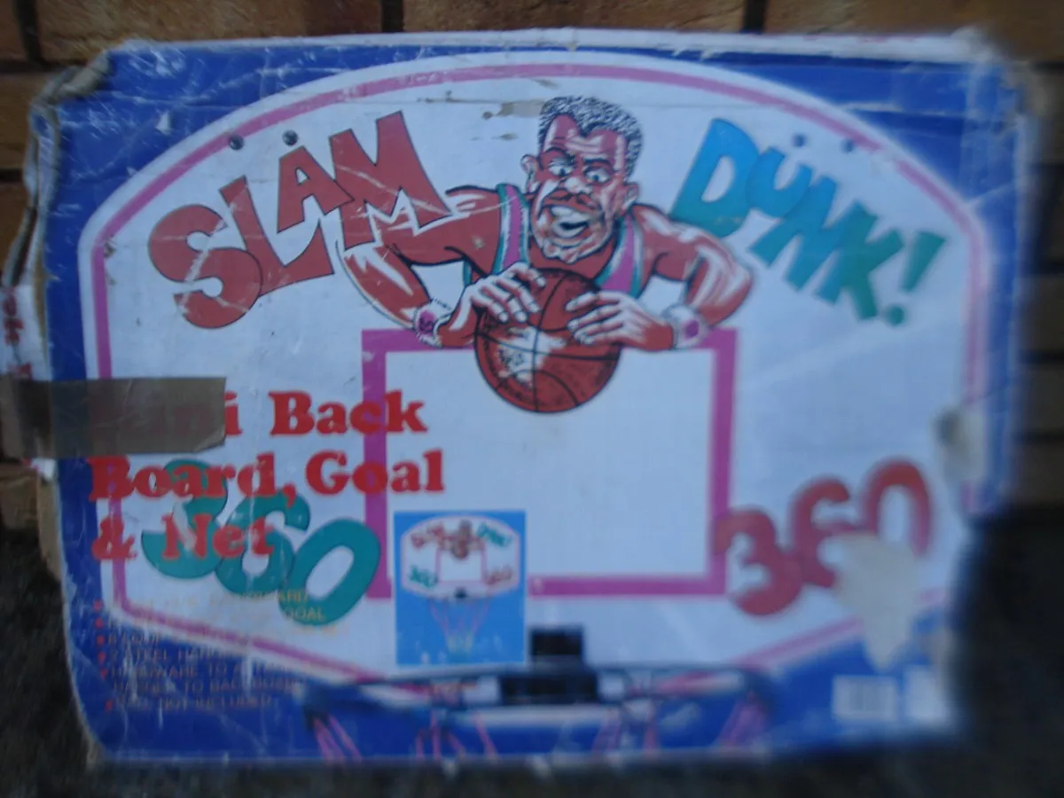 SLAM DUNK 360 MINI BASKET BALL HOOP SET. - Image 3