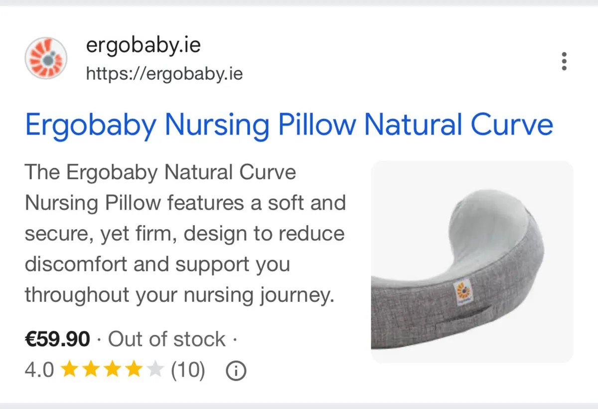 Ergobaby Feeding Pillow - Image 3