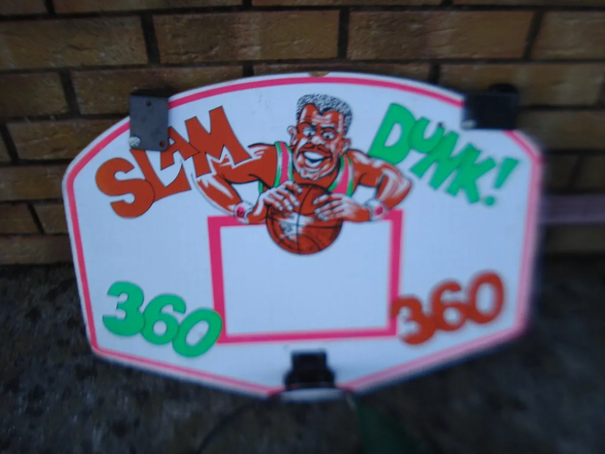 SLAM DUNK 360 MINI BASKET BALL HOOP SET. - Image 4