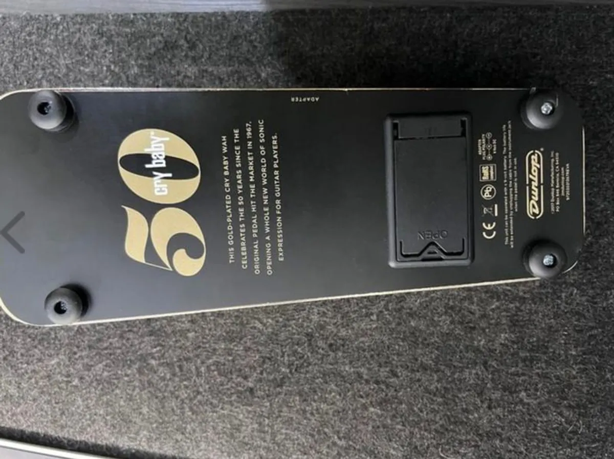 Dunlop Crybaby 50th Anniversary Wah - Image 3