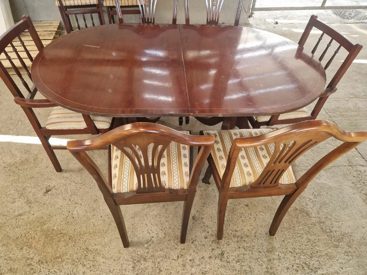 Dining Table and Chairs - Image 1